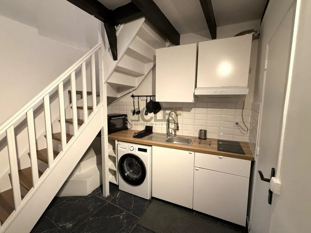 Cucina - Flat with Mezzanine in Châtenay-Malabry