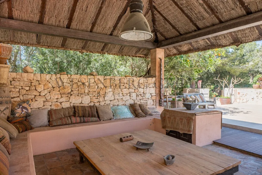 Terrasse - Historic Chalet with Pool and Terrace in Sant Josep