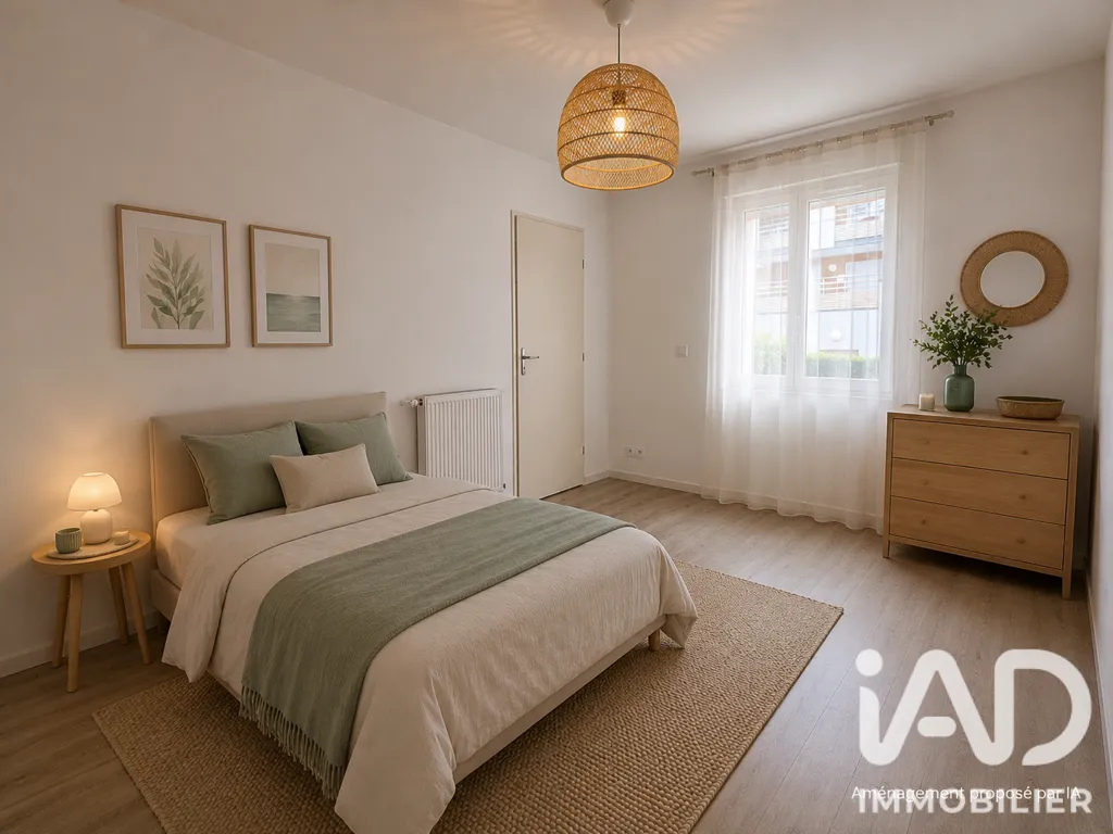 Chambres - Appartement T2 avec Terrasse à Gex