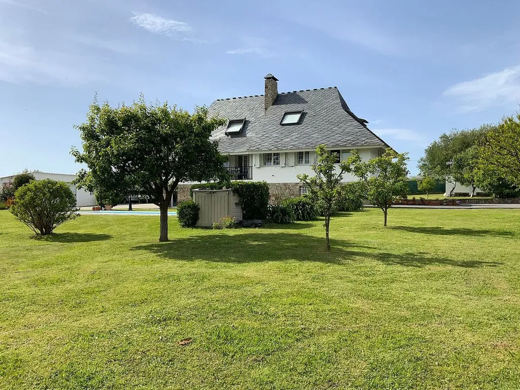 Jardin - Chalet with Sea Views and Pool in Ares