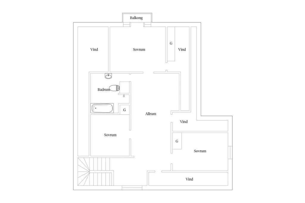 Plan - Charming Villa with Park-like Garden in Härslöv