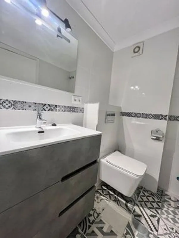 Salles de bain - Penthouse with Sea View in El Molinar
