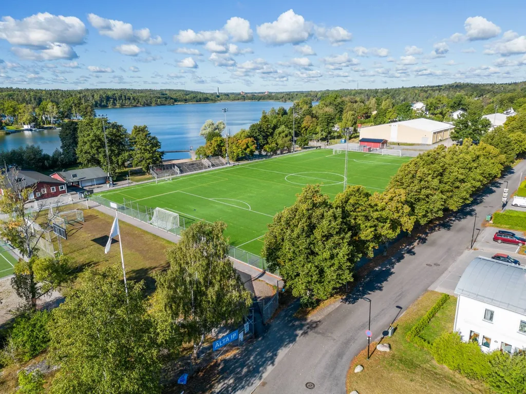 Vista aerea - Apartment with Garden View in Älta