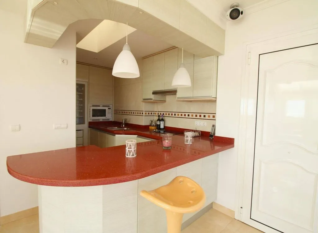Köök - Luxury Duplex Penthouse with Sea View in Calpe