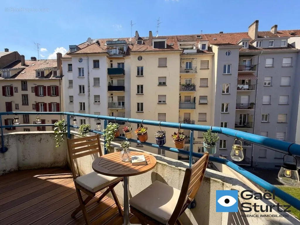 Balcon - Appartement avec Balcon au Centre-ville de Strasbourg