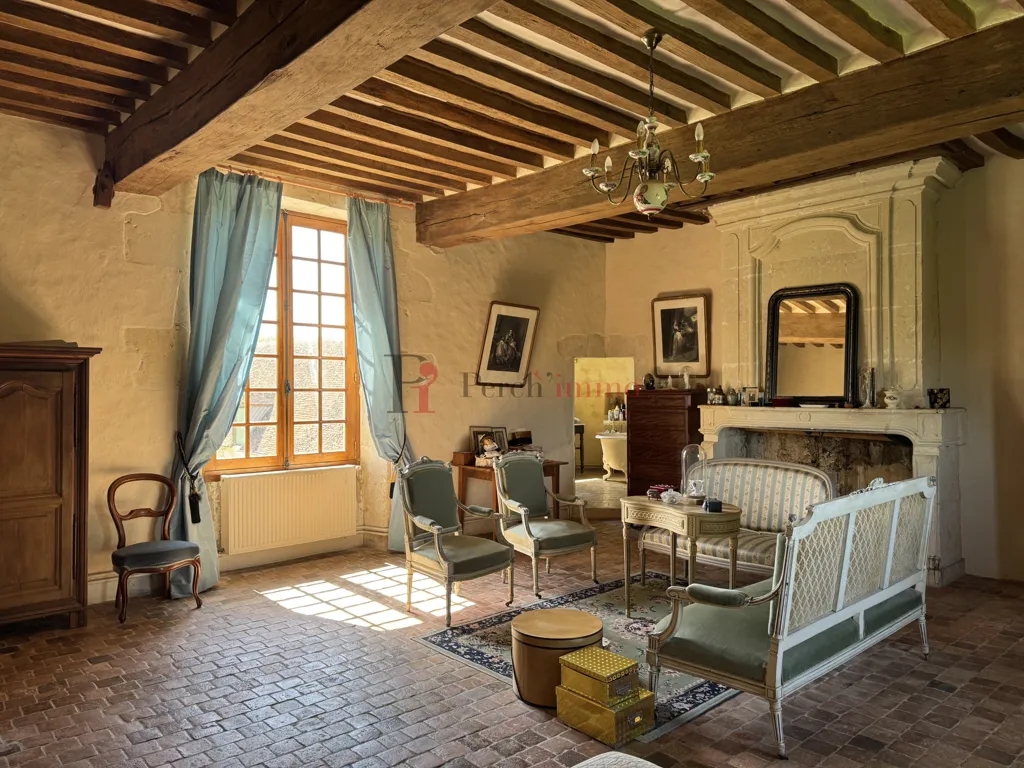 Soggiorno - 16th-Century Manor in Perche Nature Park