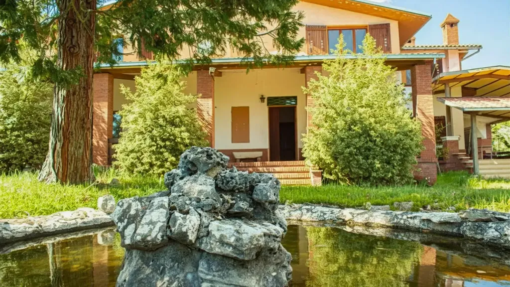 Jardin - Villa with Terrace in Borgorose