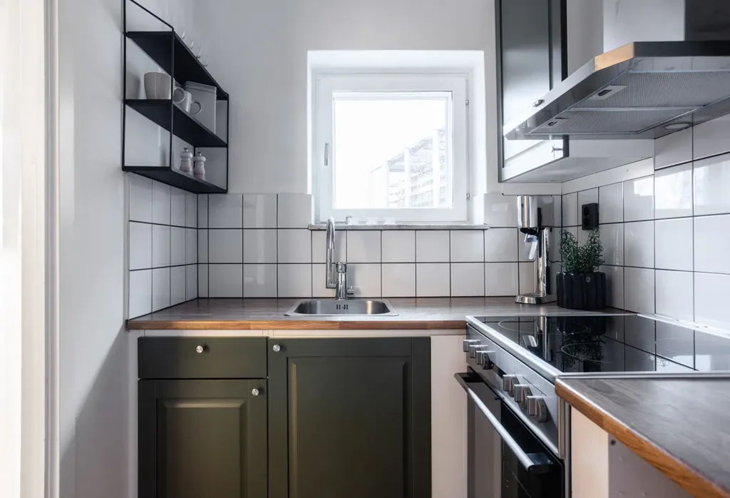 Cuisine - Efficient Studio Flat with Balcony in Kvarnberget