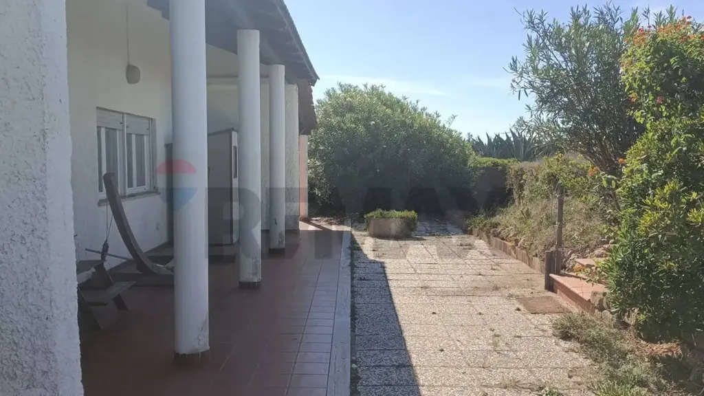 Terrasse - Single-Level Villa with Sea View in Ardea