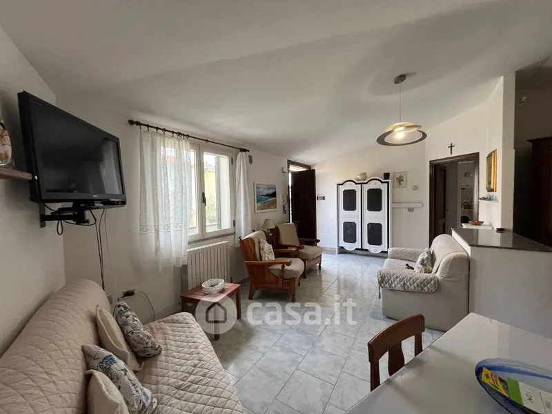Living Room - Three-Bedroom Apartment with Balcony in Valledoria