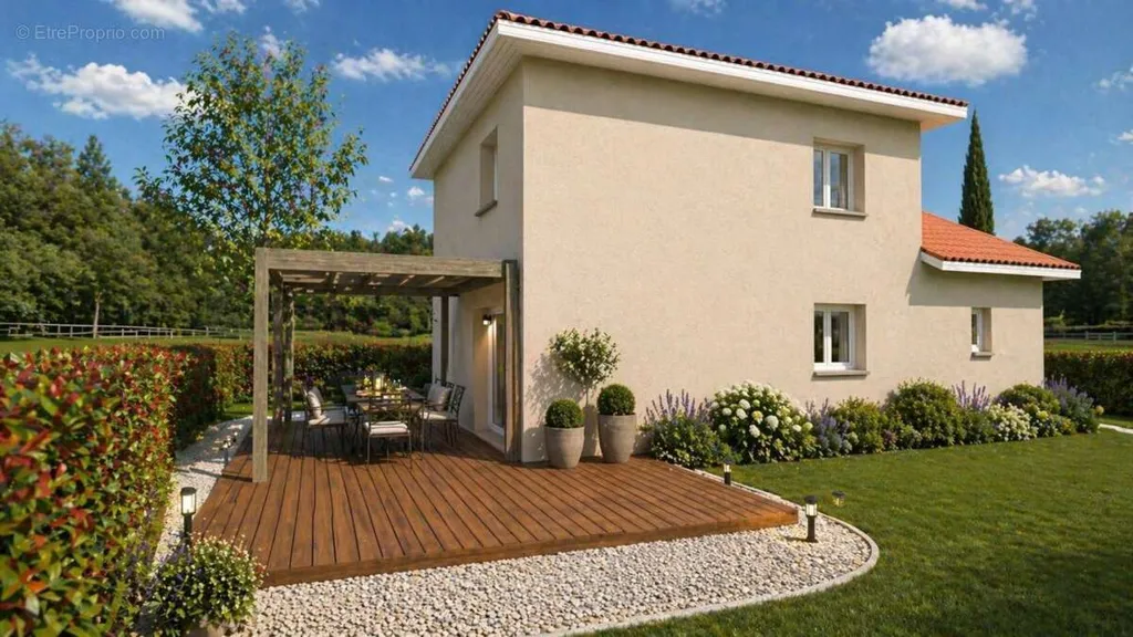 Extérieur - Terrain Constructible avec Maison à Villette