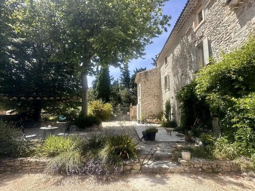 Jardin - Mas en Pierre avec Piscine près de Grignan