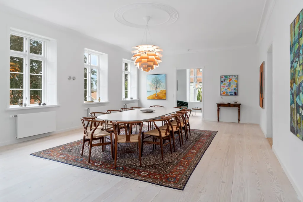 Salle à manger - Spacious Apartment in Historic Building, Copenhagen