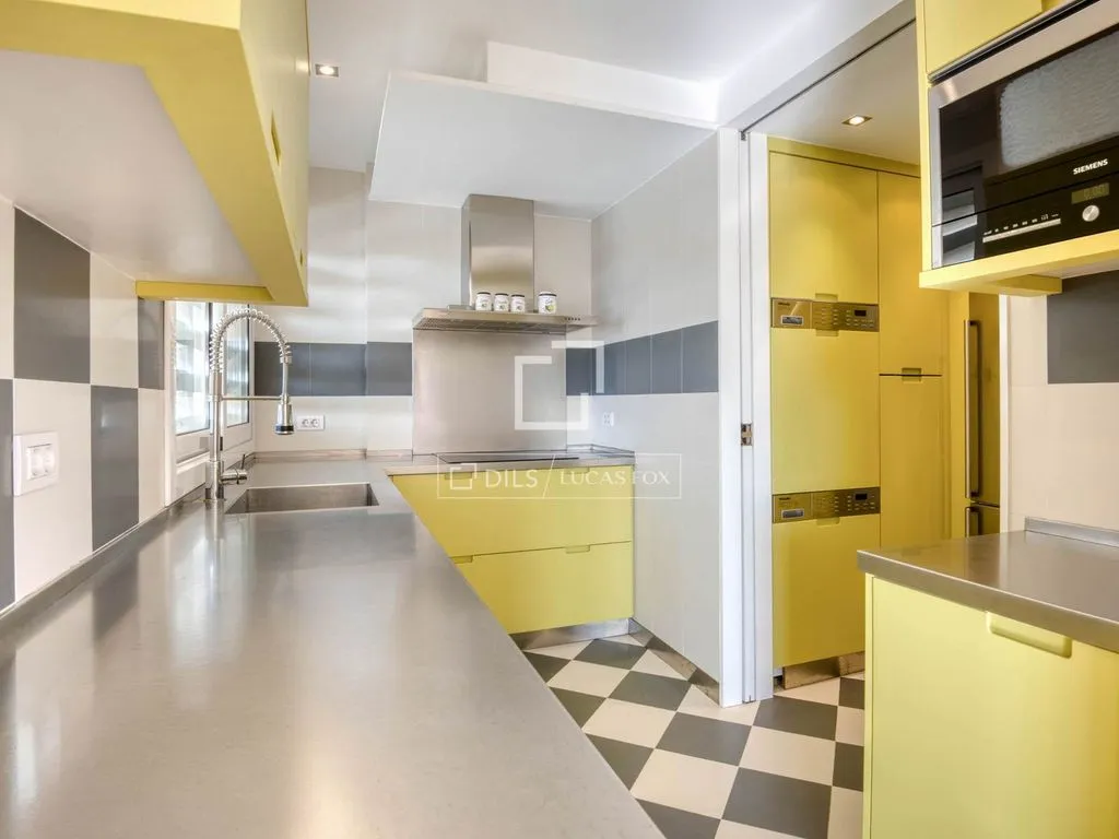 Köök - Luxury Corner Apartment with Terrace in Port d'Aro