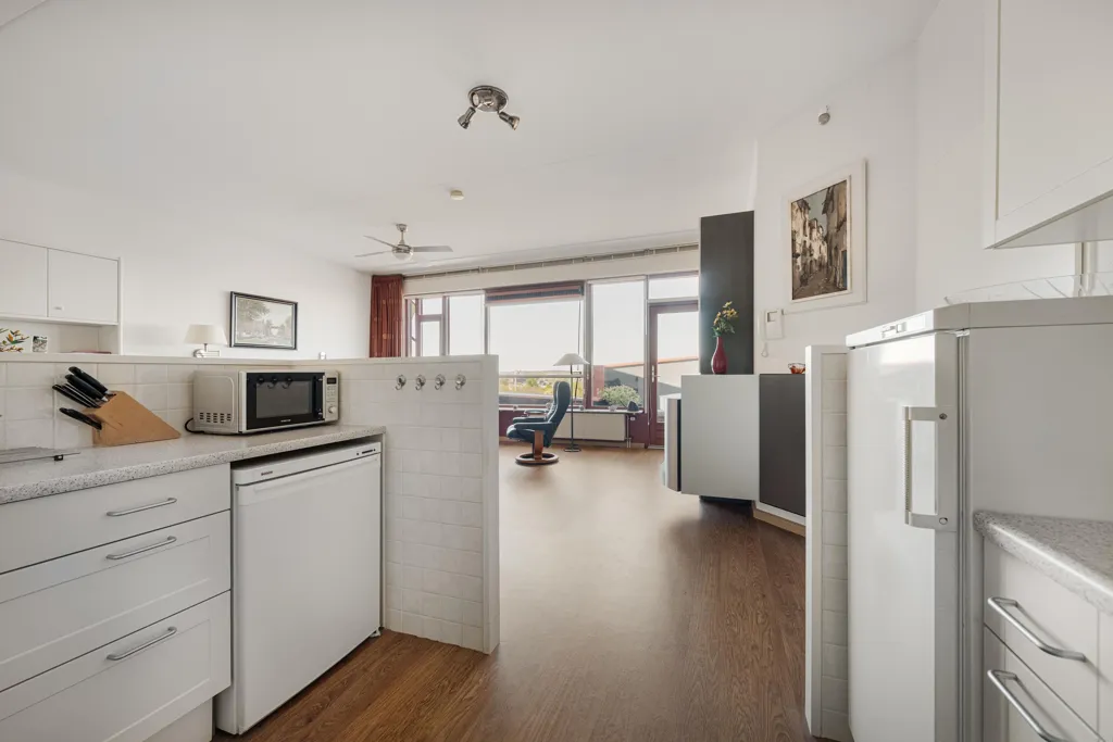 Cuisine - Flat with City View in Haarlem