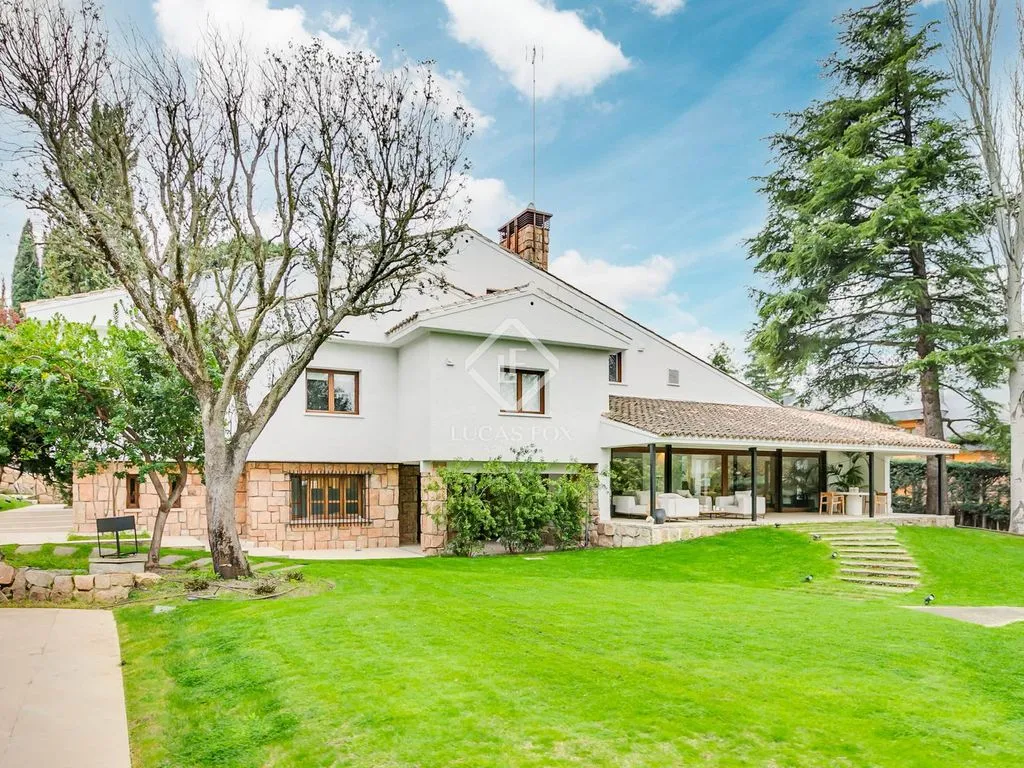 Jardin - Luxury Villa with Pool in La Moraleja