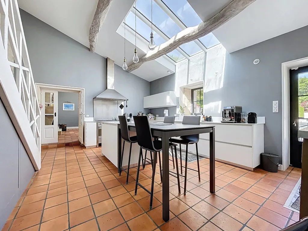 Kitchen - Charentaise House with Pool near Royan