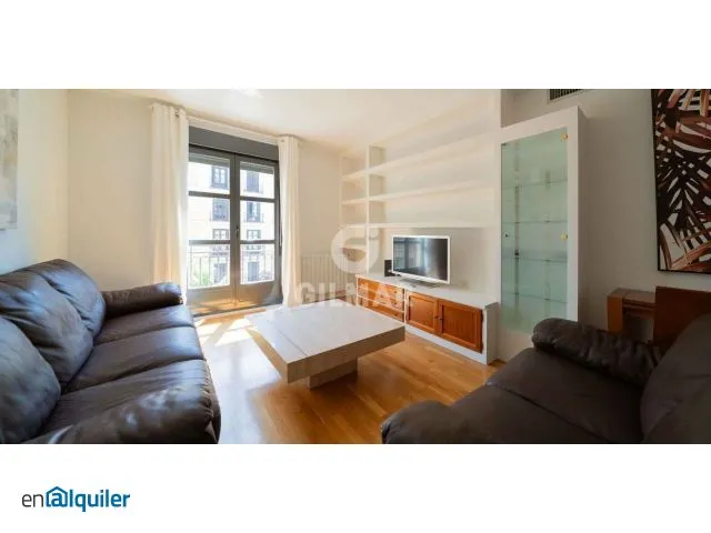 Séjour - Modern Flat with 2 Bedrooms in Palacio, Madrid