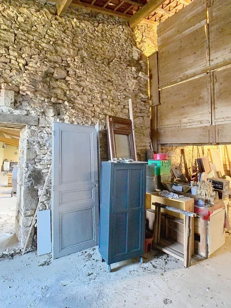 Buanderie - Maison en Pierre avec Grange à Ordan-Larroque