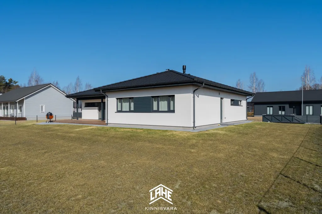 Exterior - Contemporary Brick House with Garden in Pärnu