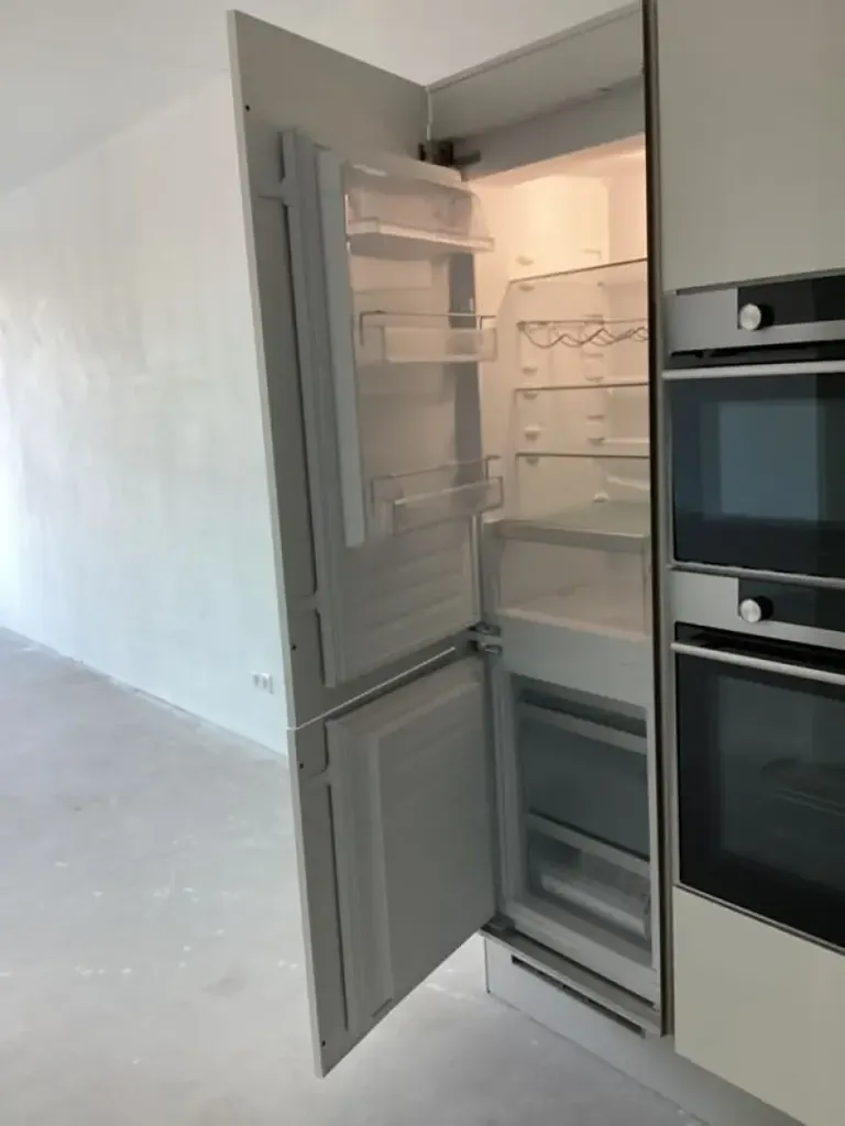 Köök - North-Facing Apartment with Balcony in Amsterdam