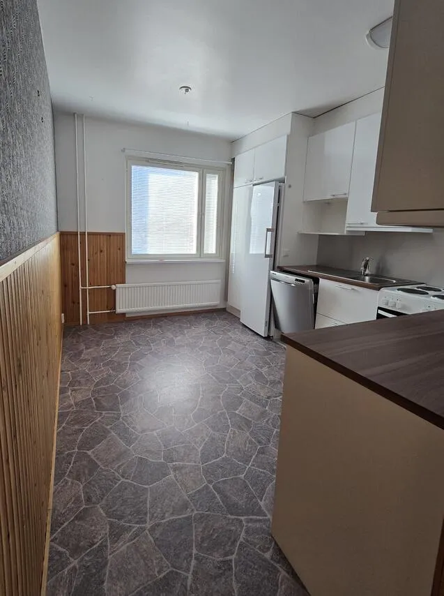 Köök - Spacious Apartment with Balcony in Rovaniemi