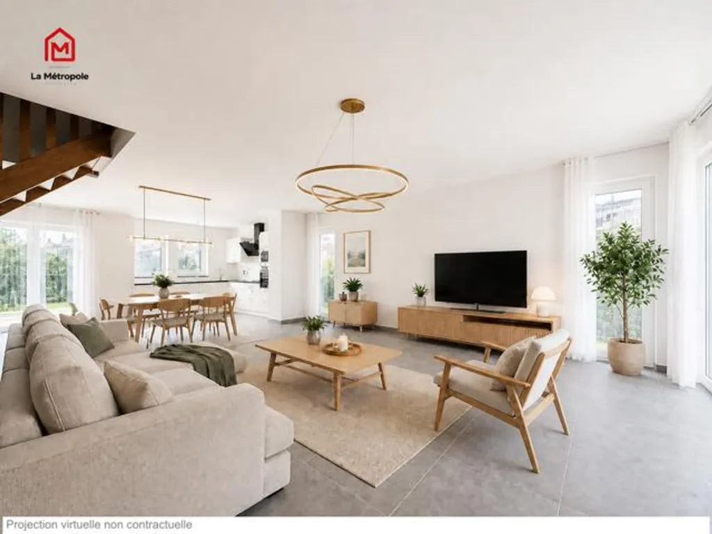 Soggiorno - New Duplex Apartment with Terrace in Châtelet
