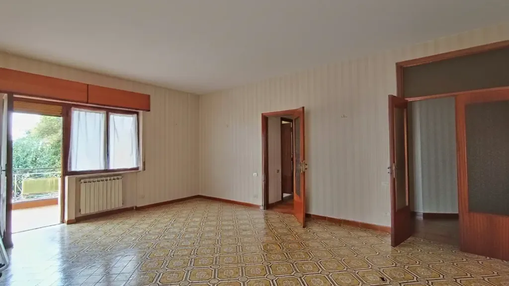 Séjour - Three-Bedroom Apartment with Balcony in Solofra