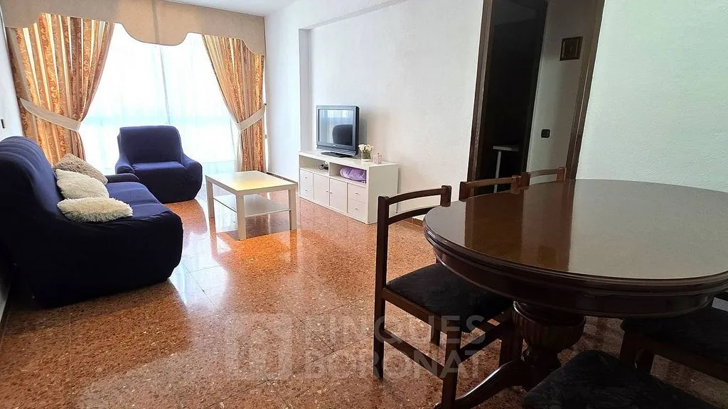 Séjour - Furnished Flat with Elevator in Nou Eixample Sud, Tarragona