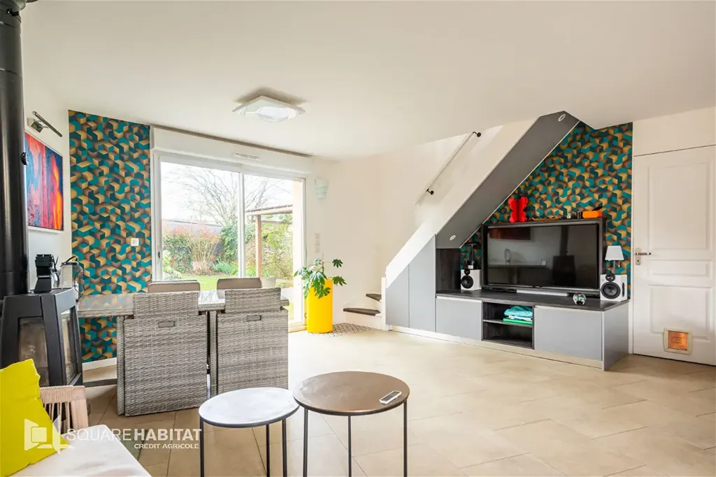Soggiorno - Contemporary House with Garden in Rezé