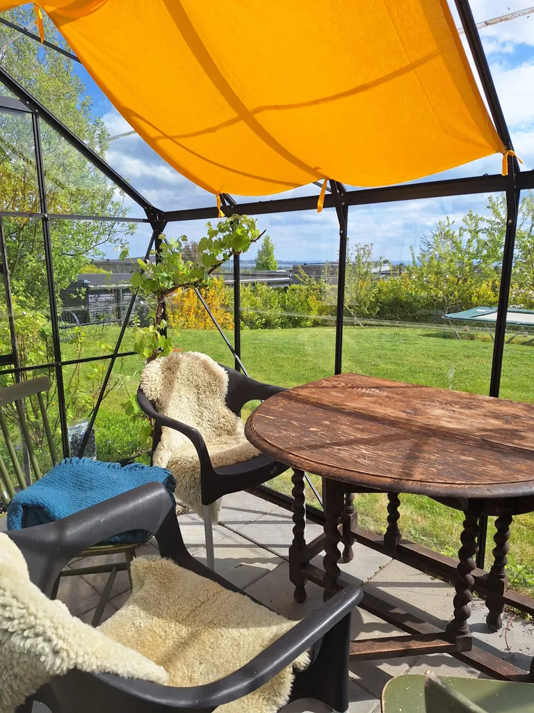 Terrasse - Spacious Villa with Sea View in Skødstrup