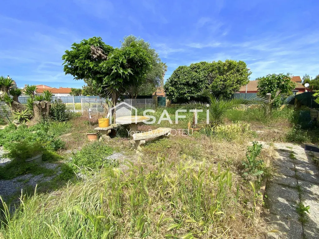Garden - Rustic House with Pool near Perpignan