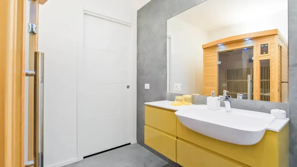 Salles de bain - Rustic-Style Apartment with Historic View in Florence
