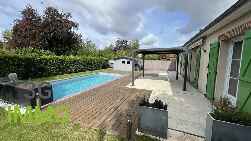 Piscina - Family House with Heated Pool near Chartres