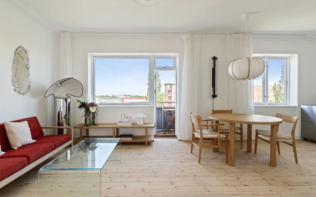 Séjour - Apartment with Original Features in Copenhagen S