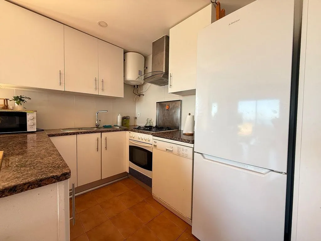 Cuisine - Seafront Apartment with Terrace in Torre Valentina
