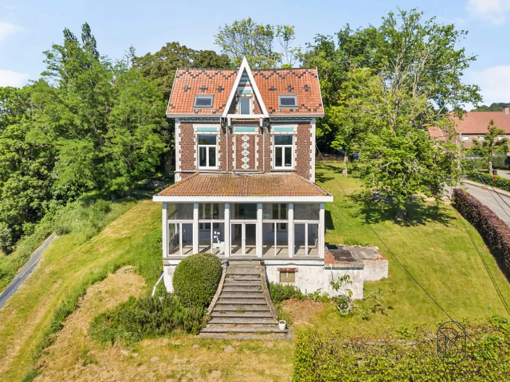 Õhuvaade - Country House with Panoramic View in Mont-De-L'Enclus