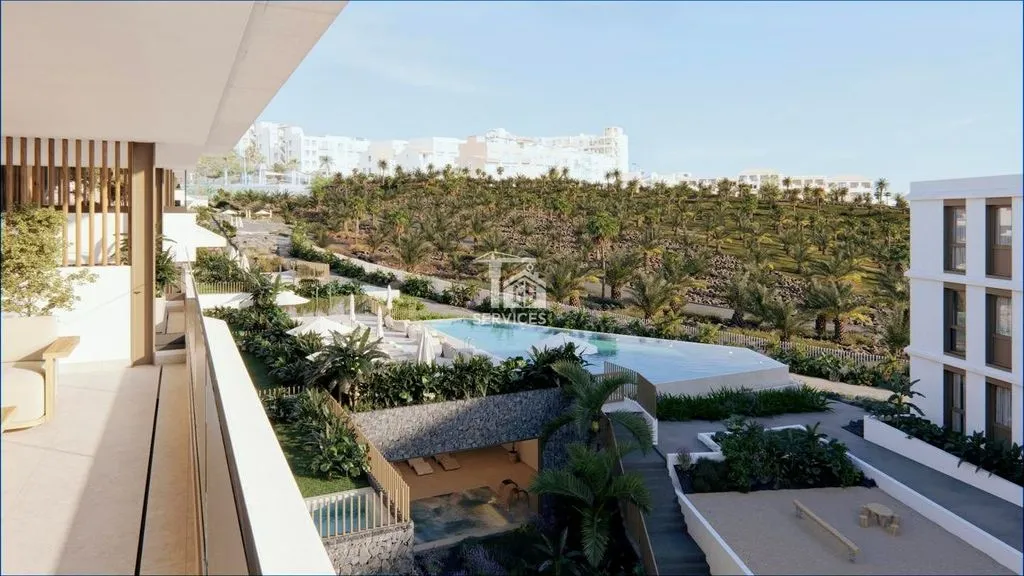 Pool - Beachfront Flat with Private Terrace in Callao Salvaje
