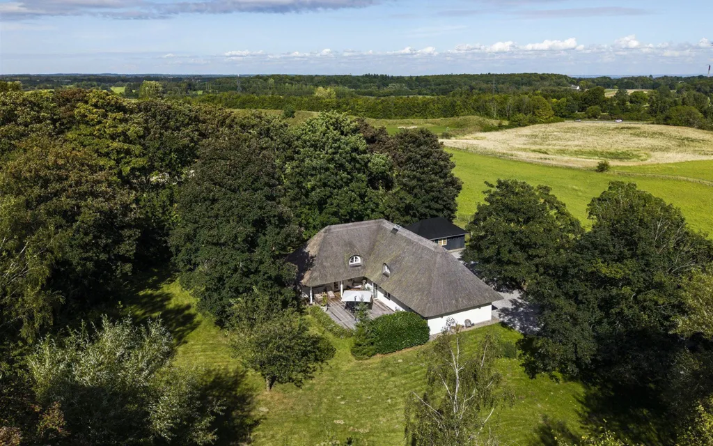 Vue aérienne - Detached Villa with Garden in Hørsholm