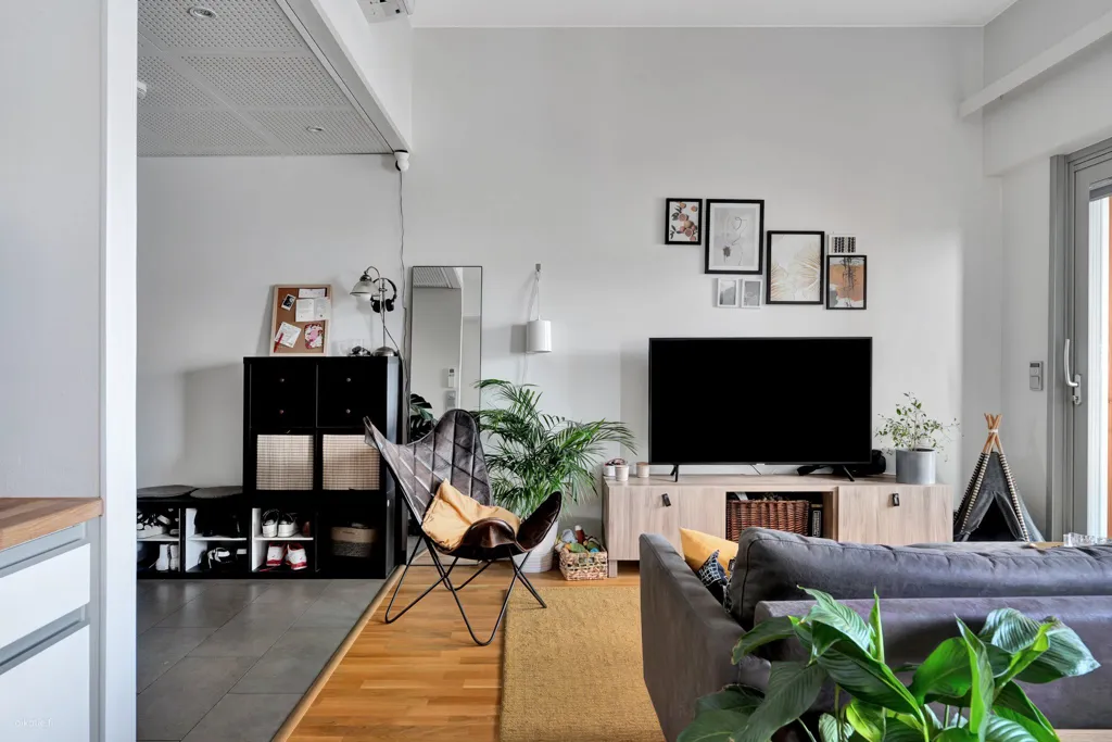 Séjour - Modern Penthouse with Balcony in Turin
