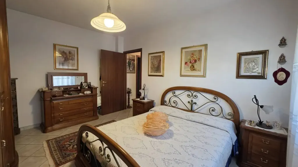 Bedrooms - Panoramic Apartment with Balcony in Asti