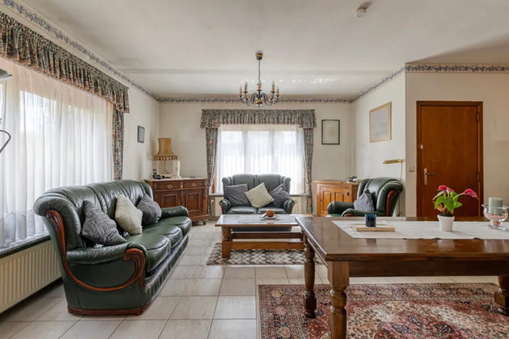 Séjour - Villa de Plain-Pied avec Terrasse à Beersel