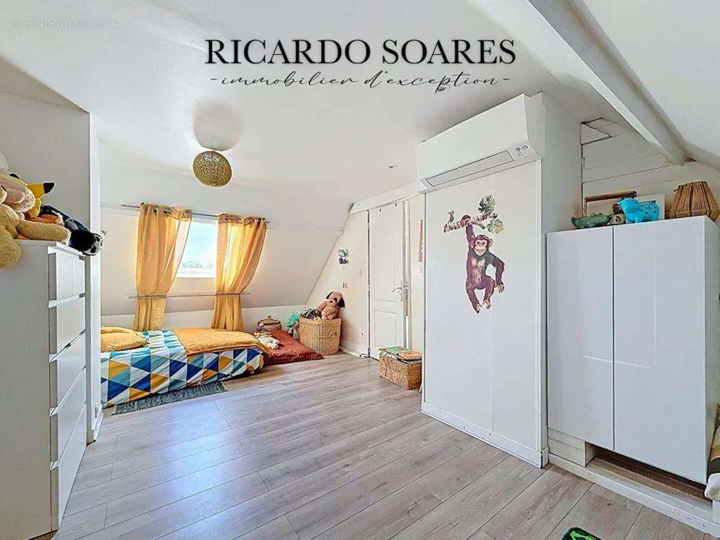 Camere da letto - House with Large Garden in Estrées-Saint-Denis