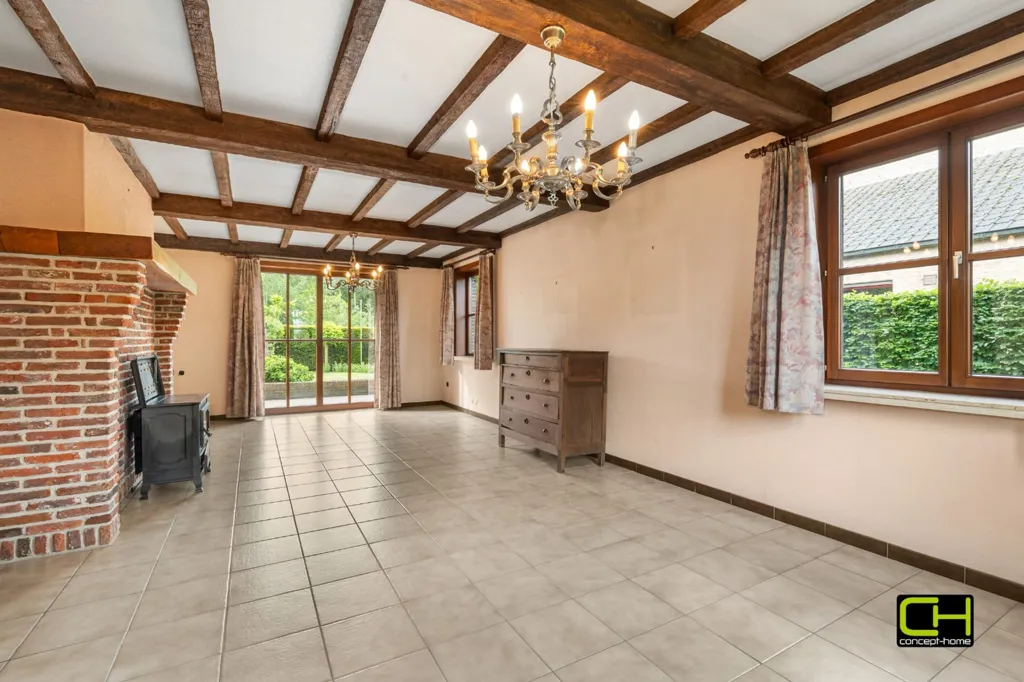 Séjour - Maison Charmante avec Terrasse à Sint-Kruis-Winkel