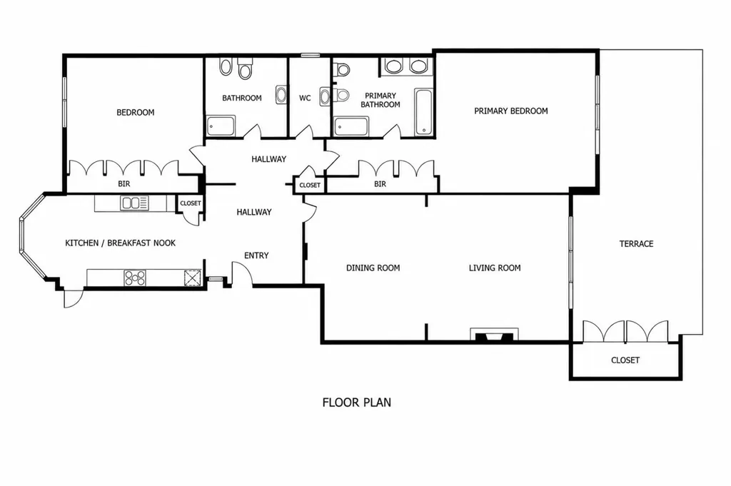 Plan - Luxury Apartment with Sea Views in Marbella