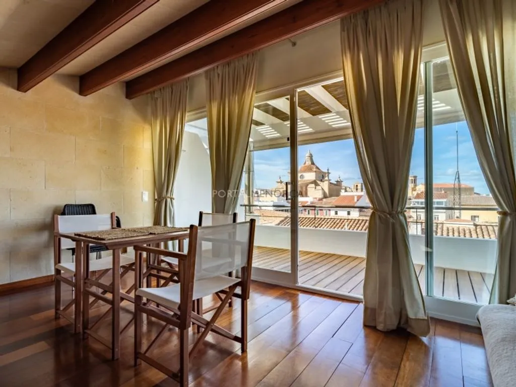 Dining Room - Converted Factory House with Terraces in Mahón