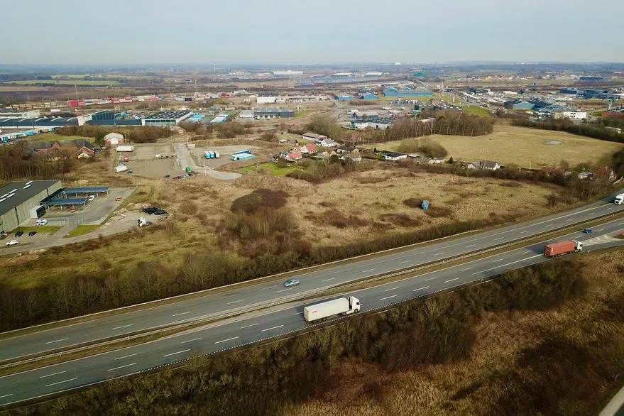 Õhuvaade - Business Plot with E20 Facade in Logistics Hub