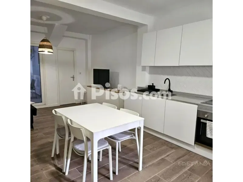 Kitchen - Furnished Flat with Terrace in Moncada
