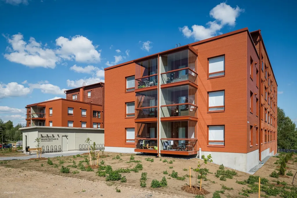 Esterno - Modern Studio with Balcony in Lamminpää, Tampere