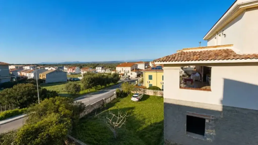 Vue aérienne - Bifamiliar Villa with Sea Proximity in Sorso